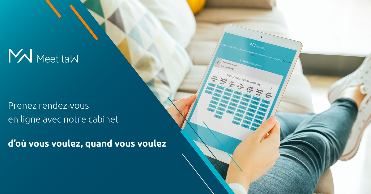 Besoin d'un avocat en Droit Social ? Prenez RDV directement avec notre cabinet via Meet laW !